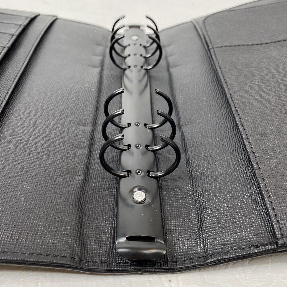 Cloth and Paper Foundations Black Leather Planner - Picture 14 of 16